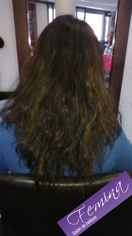 ANTES DE LA KERATINA BRASILEÑA