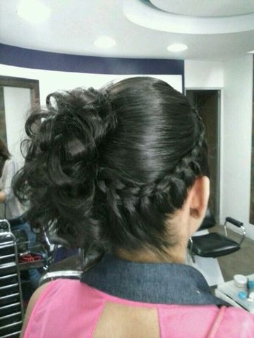 Peinado con trenza